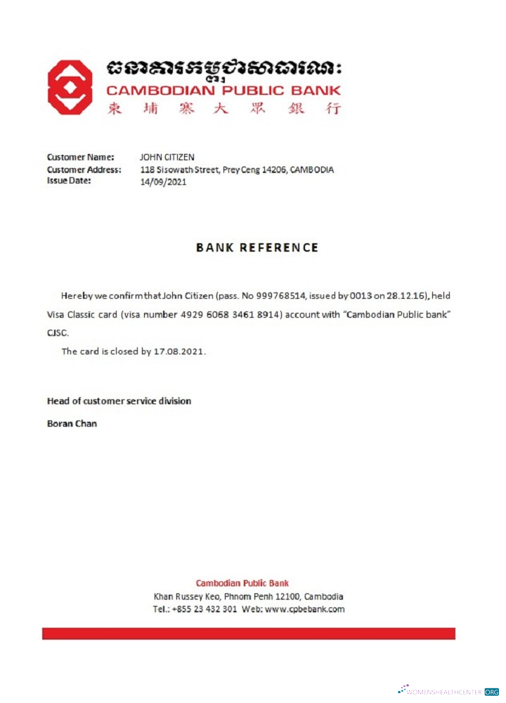 Download Cambodia Cambodianpublicbank closure reference Photoshop template